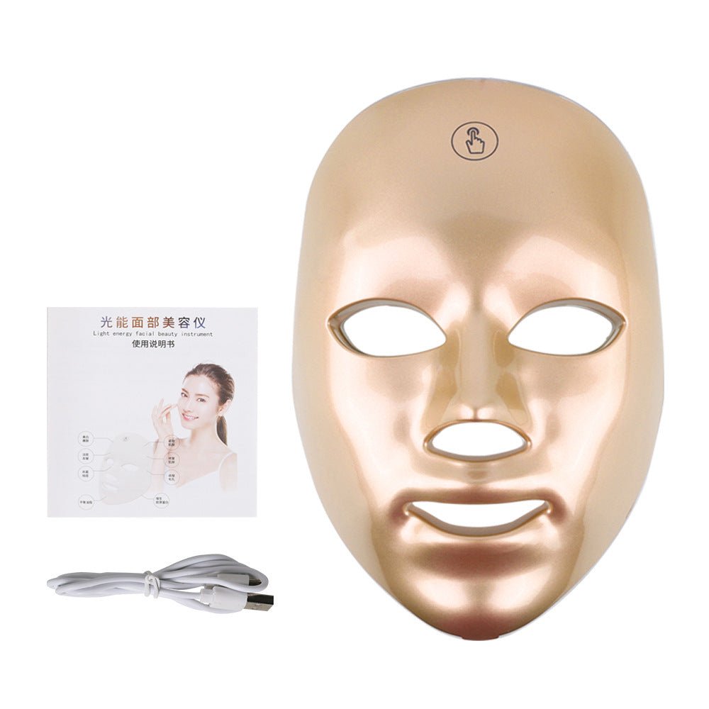 Touch Screen Seven-color Light Mask LED Photon Skin Rejuvenation - Jabula & Co