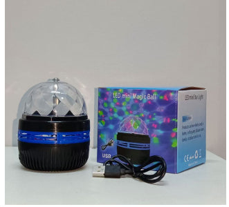 LED Star Galaxy Projector Lamp Spotlight Colorful Rotating Magic Ball Bedroom Atmosphere Lamp Bar KTV Disco Party Stage Light - Jabula & Co