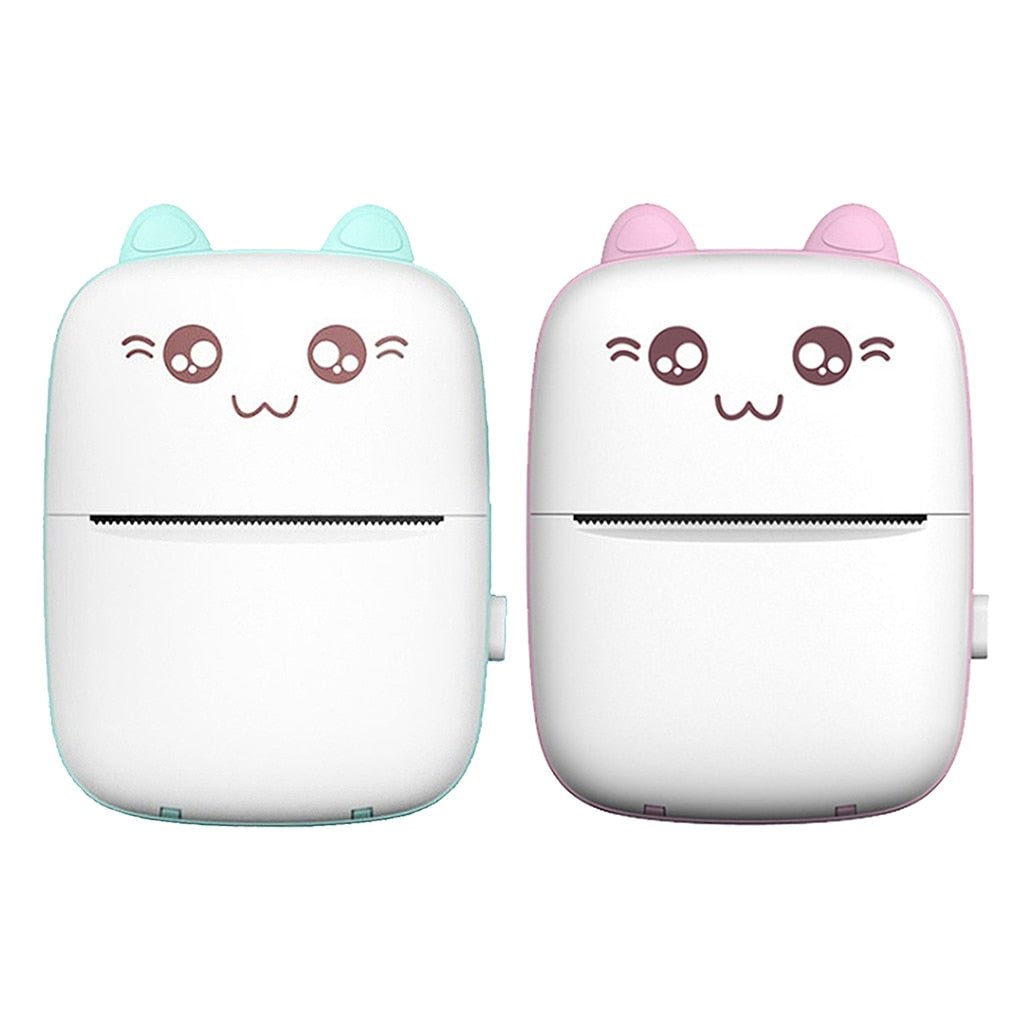 Mini Printer Portable Mini Bluetooth WiFi New Wrong Printer Mobile Phone Photo Title Note Hot Print Pocket Student Error Label Printer - Jabula & Co