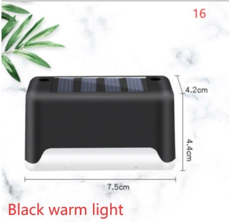 New Upgrade Waterproof LED Solar Fence Lamp Solar Deck Lights Solar Step Light Outdoor For Patio Stairs Garden Pathway Step Yard - Jabula & Co