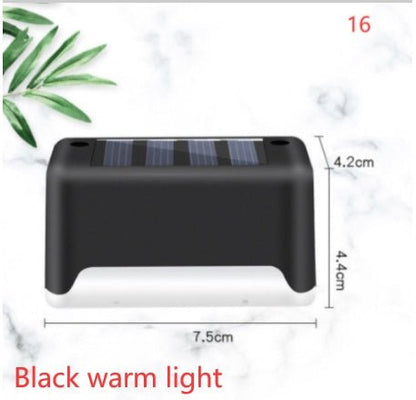 New Upgrade Waterproof LED Solar Fence Lamp Solar Deck Lights Solar Step Light Outdoor For Patio Stairs Garden Pathway Step Yard - Jabula & Co