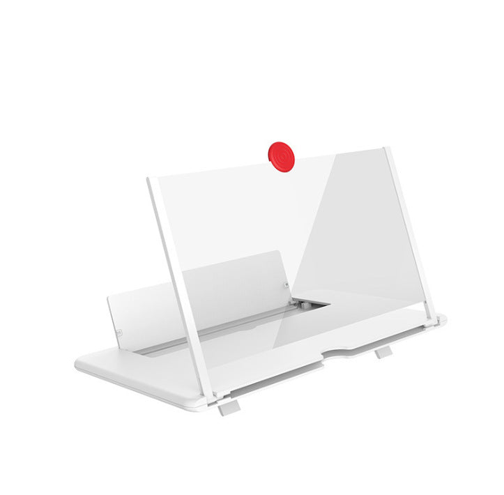 12 Inch Mobile Phone Screen Amplifier with Eye Protection & Built-In Stand for Enhanced Viewing
