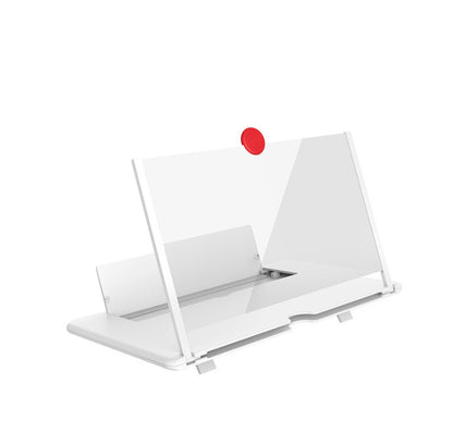 12 Inch Mobile Phone Screen Amplifier with Eye Protection & Built-In Stand for Enhanced Viewing