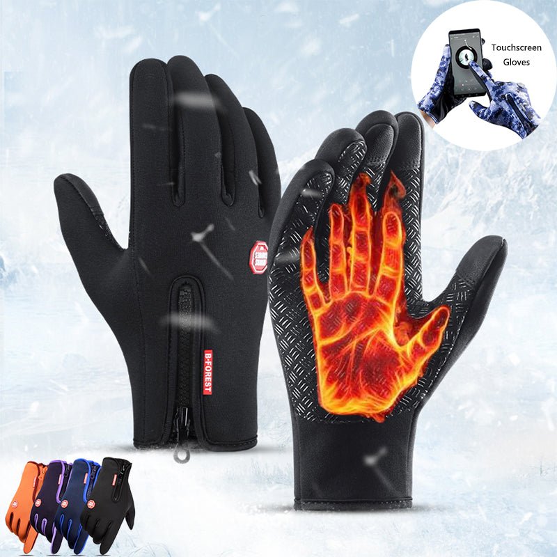 Winter Gloves Touch Screen Riding Motorcycle Sliding Waterproof Sports Gloves With Fleece by Jabula & Co