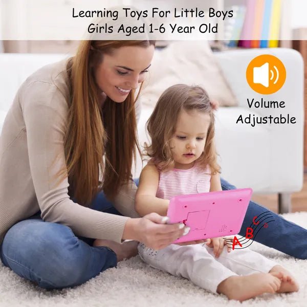 Baby Learning Tablet Educational Mini Pads Toys Touch Learn Toddler Tablet For ABC Numbers Words Gift by Jabula & Co