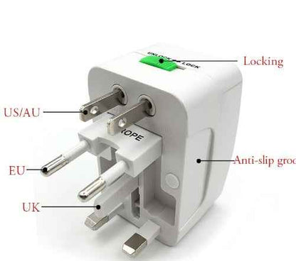 Multi-function conversion plug global universal universal plug mobile phone universal charger multi-country converter travel socket