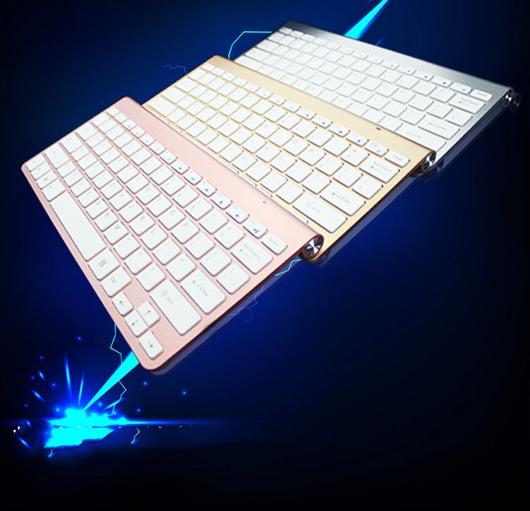 2.4G Wireless Keyboard And Mouse Protable Mini Keyboard Mouse Combo Set For Notebook Laptop Mac Desktop PC Computer Smart TV PS4 - Jabula & Co