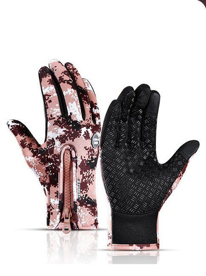 Winter Gloves Touch Screen Riding Motorcycle Sliding Waterproof Sports Gloves With Fleece by Jabula & Co