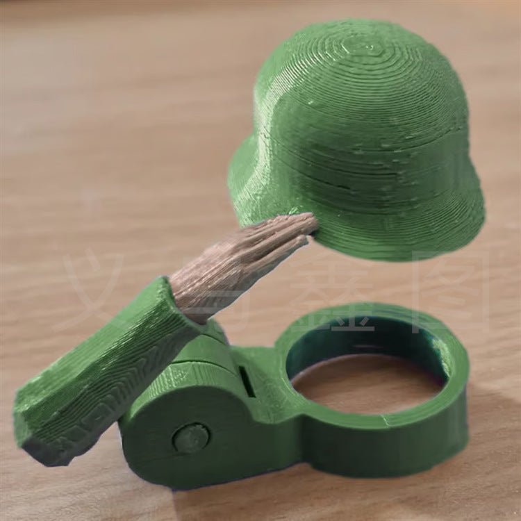 Soldier Salute Beer Bottle Helmet Dustproof Beer Helmet Topper Creative Beer Bottle Cap For Party Bar - Jabula & Co