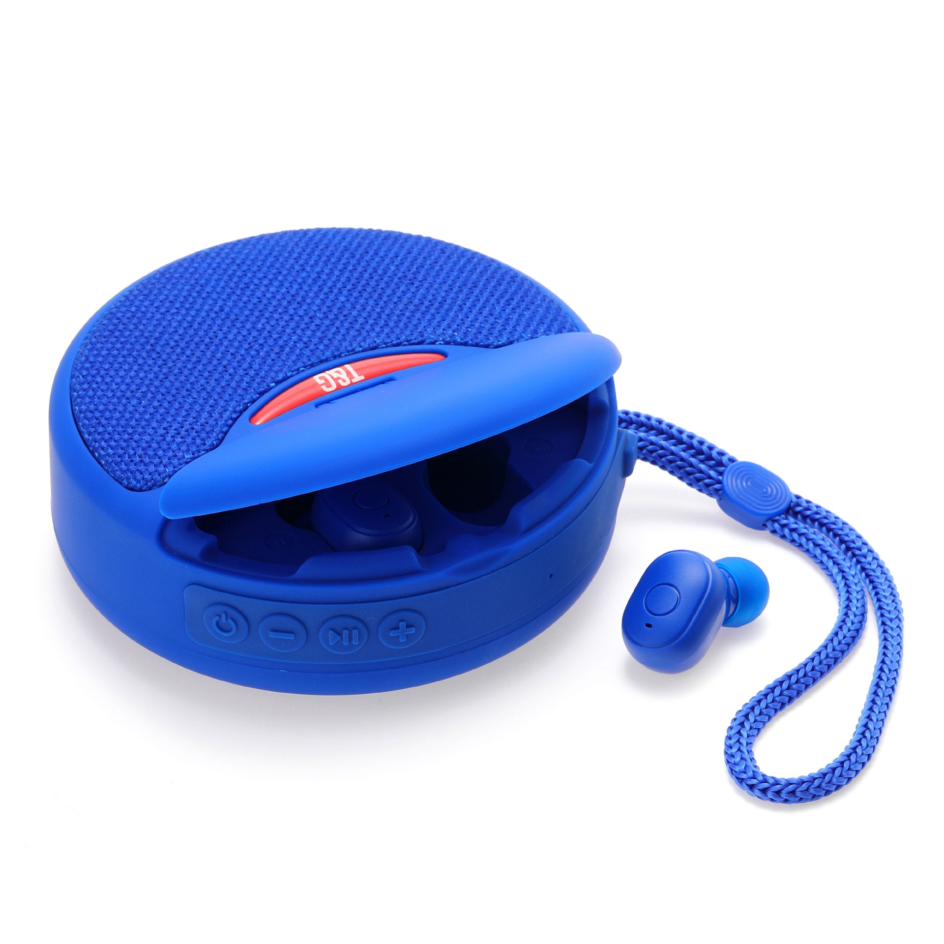 Outdoor Portable Headset Bluetooth Speaker Integrated Wireless 3D Stereo Subwoofer Music Speaker Support TF Card FM Radio - Jabula & Co