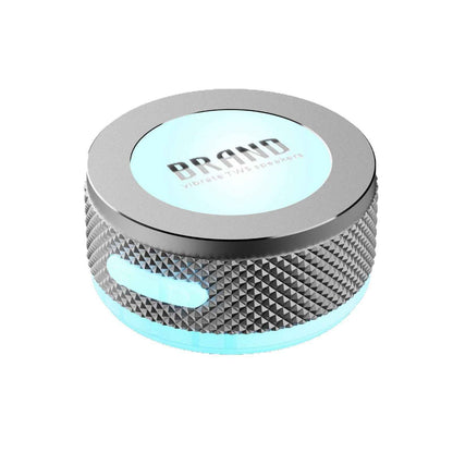 Small Wireless Bone Conduction Speakers Bluetooth Vibration Speaker With Color LED Light Portable Surface Adsorption Speaker - Jabula & Co