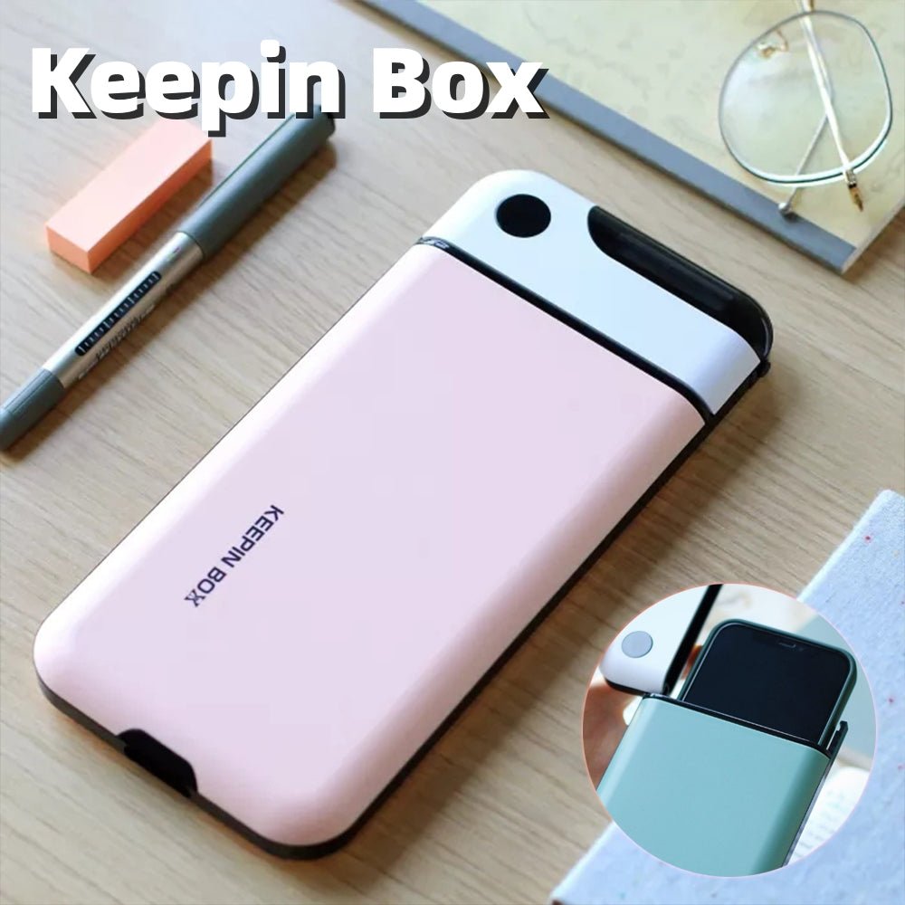 Self Discipline Phone Lock Portable Mobile Phone Lock Box Timer Smartphone Locking Case Safe Timed Lockbox Self-Discipline Keepin Box Limit Cell Phones Use - Jabula & Co