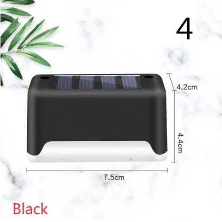 New Upgrade Waterproof LED Solar Fence Lamp Solar Deck Lights Solar Step Light Outdoor For Patio Stairs Garden Pathway Step Yard by Beckett