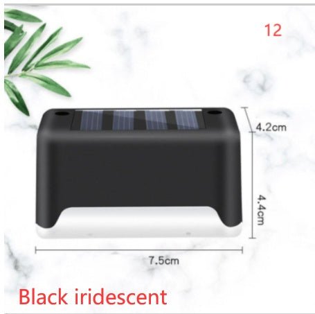New Upgrade Waterproof LED Solar Fence Lamp Solar Deck Lights Solar Step Light Outdoor For Patio Stairs Garden Pathway Step Yard - Jabula & Co