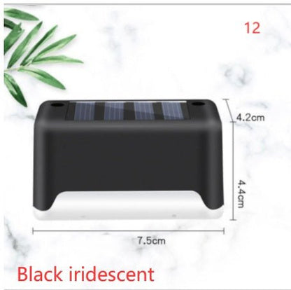 New Upgrade Waterproof LED Solar Fence Lamp Solar Deck Lights Solar Step Light Outdoor For Patio Stairs Garden Pathway Step Yard - Jabula & Co