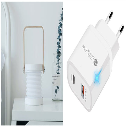 Foldable Touch Dimmable Reading LED Night Light Portable Lantern Lamp USB Rechargeable For Home Decor - Jabula & Co