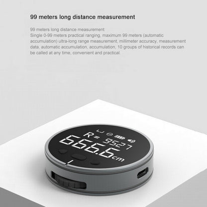 Distance Measuring Instrument Electronic Measuring Ruler Tape Measure High Definition Digital LCD High Precision Electronic Measuring Ruler Tool - Jabula & Co