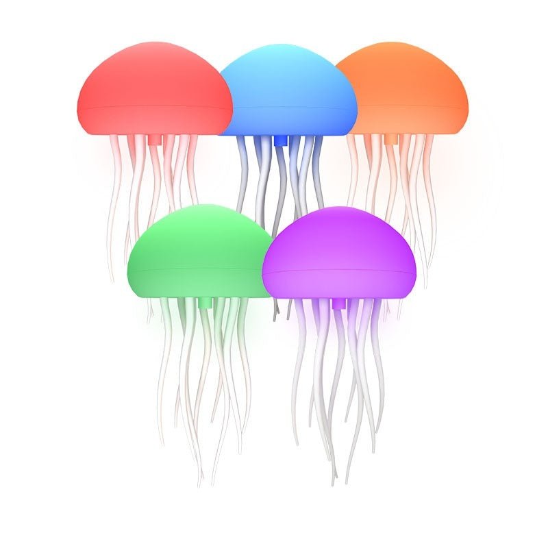Jellyfish Mood Lamp LED Jellyfish Night Light Portable Jellyfish Lamp Jellyfish Decorations Smart Table Lamp For Bedside Desk by Jabula & Co