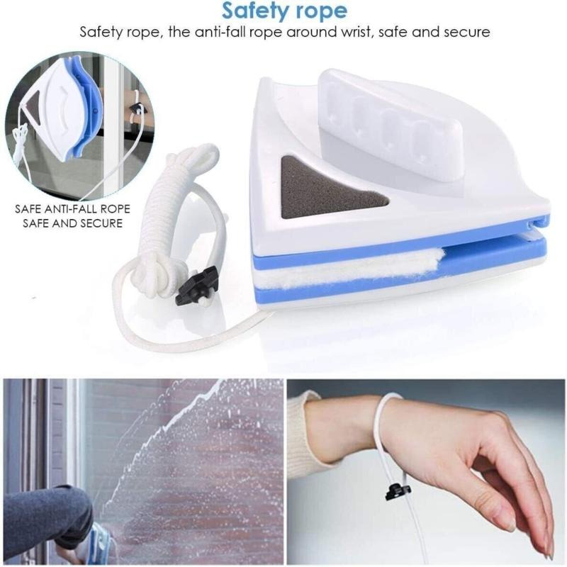 2-3  Days Arrive  Magnetic Window Double Sided Cleaning Single Glazed Glass Cleaner Sponge Wiper  UK