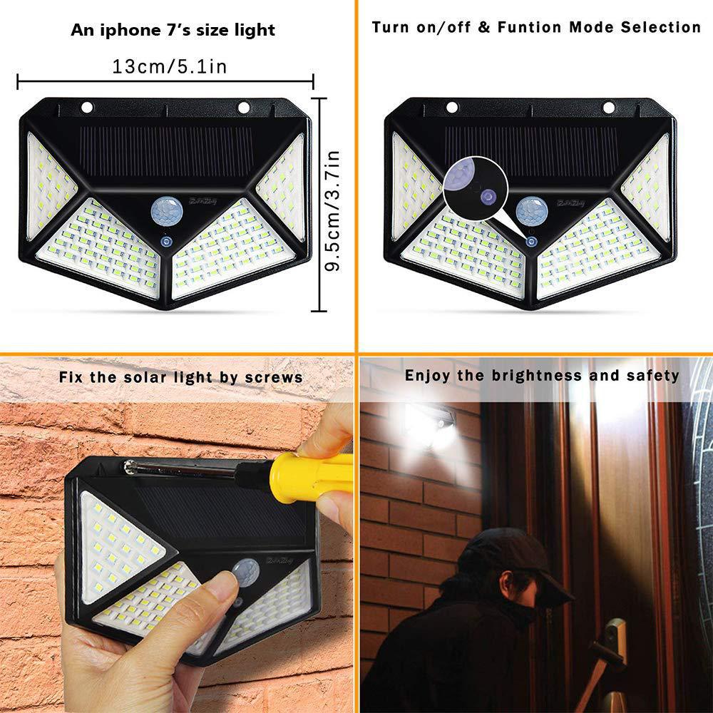 LED Solar Wall Light - Jabula & Co
