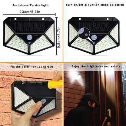 LED Solar Wall Light - Jabula & Co