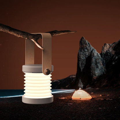 Foldable Touch Dimmable Reading LED Night Light Portable Lantern Lamp USB Rechargeable For Home Decor - Jabula & Co