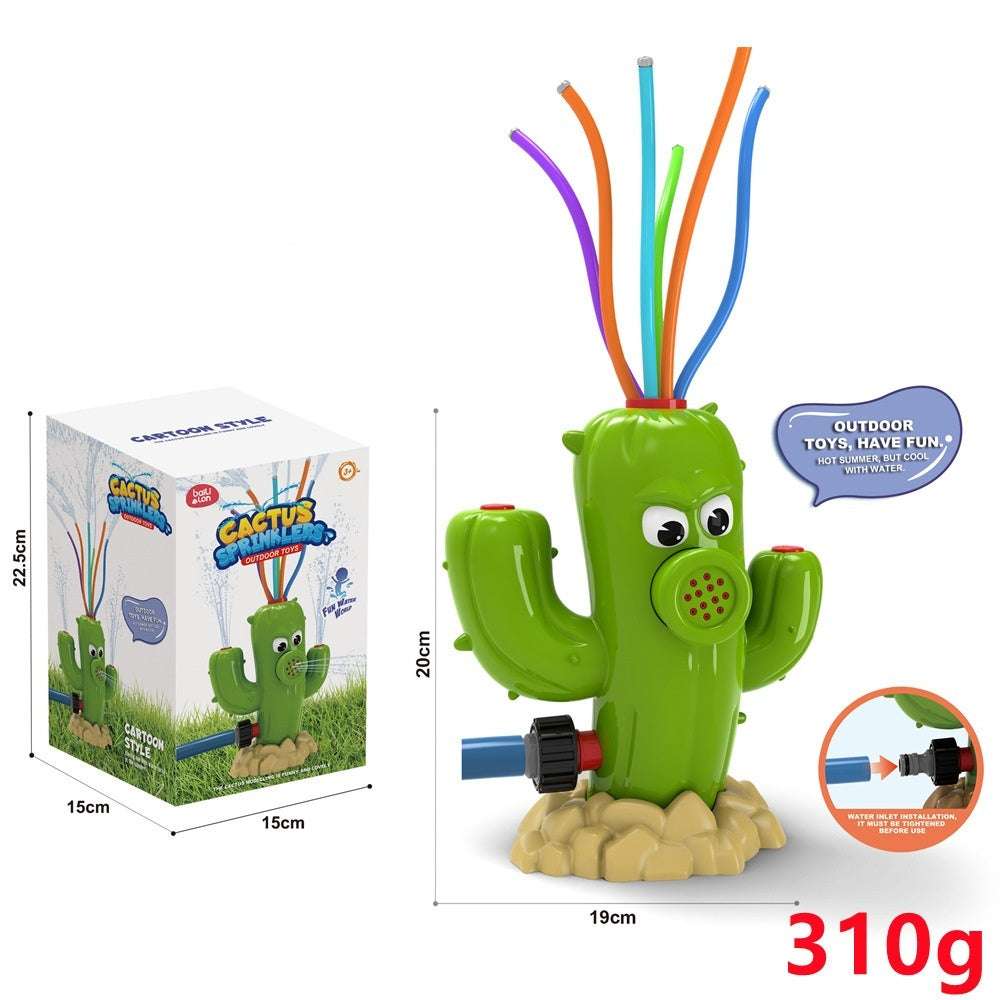 Outdoor Water Spray Cactus Water Toys by Jabula & Co