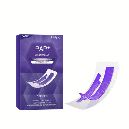 Whitening Teeth Strips Purple Teeth Strips Dry-application - Jabula & Co