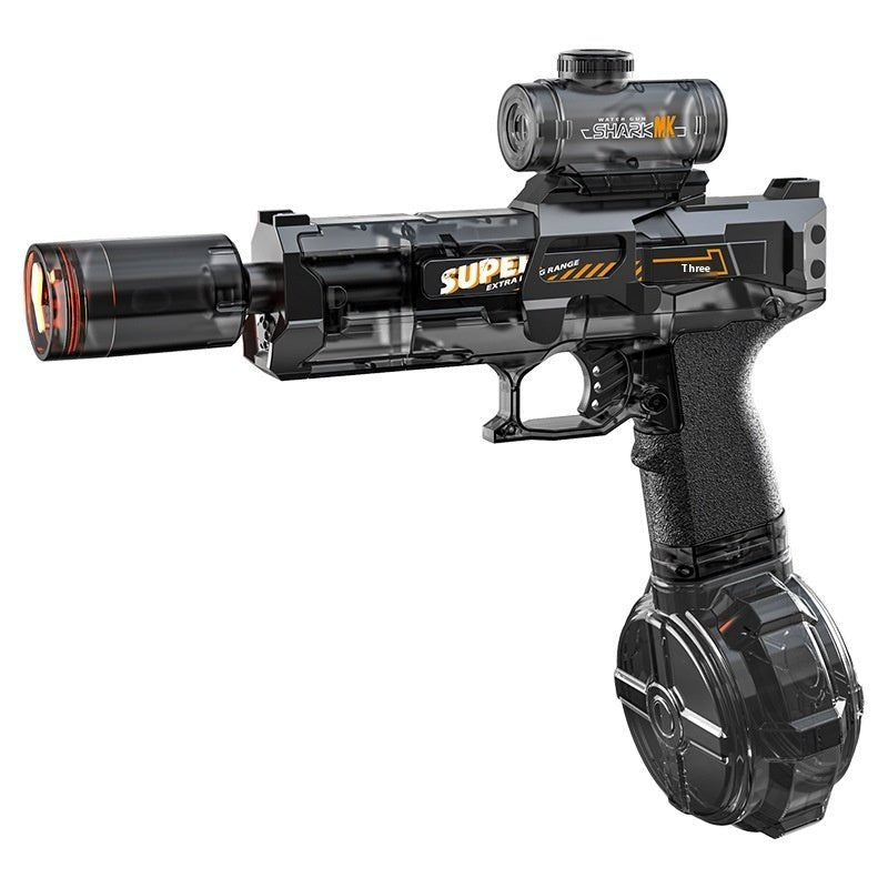 LED Lights Electric Water Guns Children Simulated Shooting Recoil Powerful Automatic Water Spray Gun Kids Summer Outdoor Toys - Jabula & Co