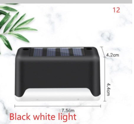 New Upgrade Waterproof LED Solar Fence Lamp Solar Deck Lights Solar Step Light Outdoor For Patio Stairs Garden Pathway Step Yard by Beckett