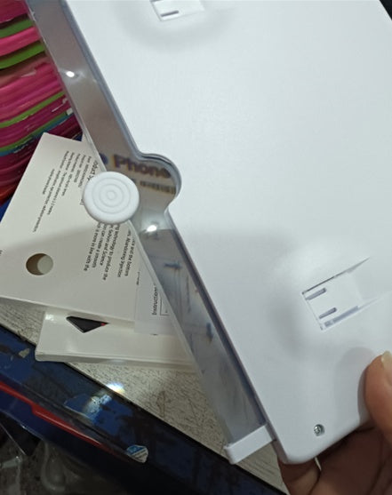 12 Inch Mobile Phone Screen Amplifier with Eye Protection & Built-In Stand for Enhanced Viewing