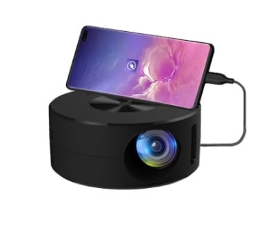 Smart Projector WiFi Portable 1080P Home Theater Video LED Mini Projector For Home Theaters Media Player by Jabula & Co