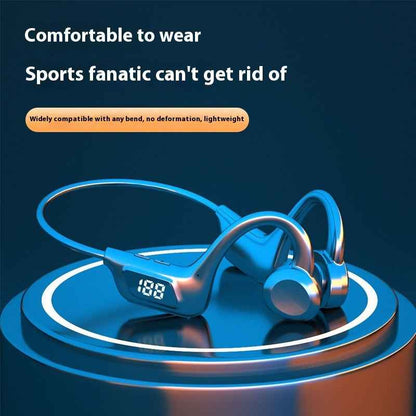VG06 Wireless Bluetooth Headset LED Power Digital Display Ear-mounted