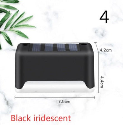 New Upgrade Waterproof LED Solar Fence Lamp Solar Deck Lights Solar Step Light Outdoor For Patio Stairs Garden Pathway Step Yard - Jabula & Co