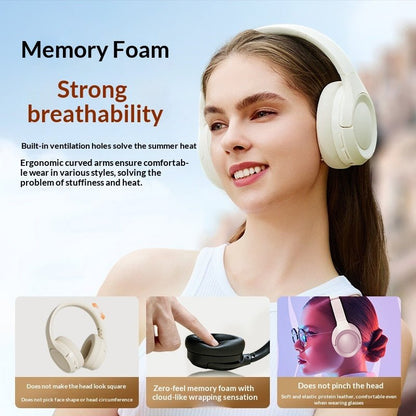 Over-ear Bluetooth Headphones With Active Noise Cancellation And Ultra-long Battery Life - Jabula & Co