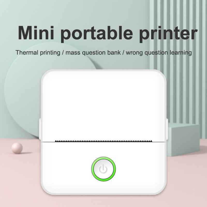 Portable Thermal Printer For Wrong Questions