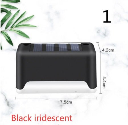 New Upgrade Waterproof LED Solar Fence Lamp Solar Deck Lights Solar Step Light Outdoor For Patio Stairs Garden Pathway Step Yard - Jabula & Co