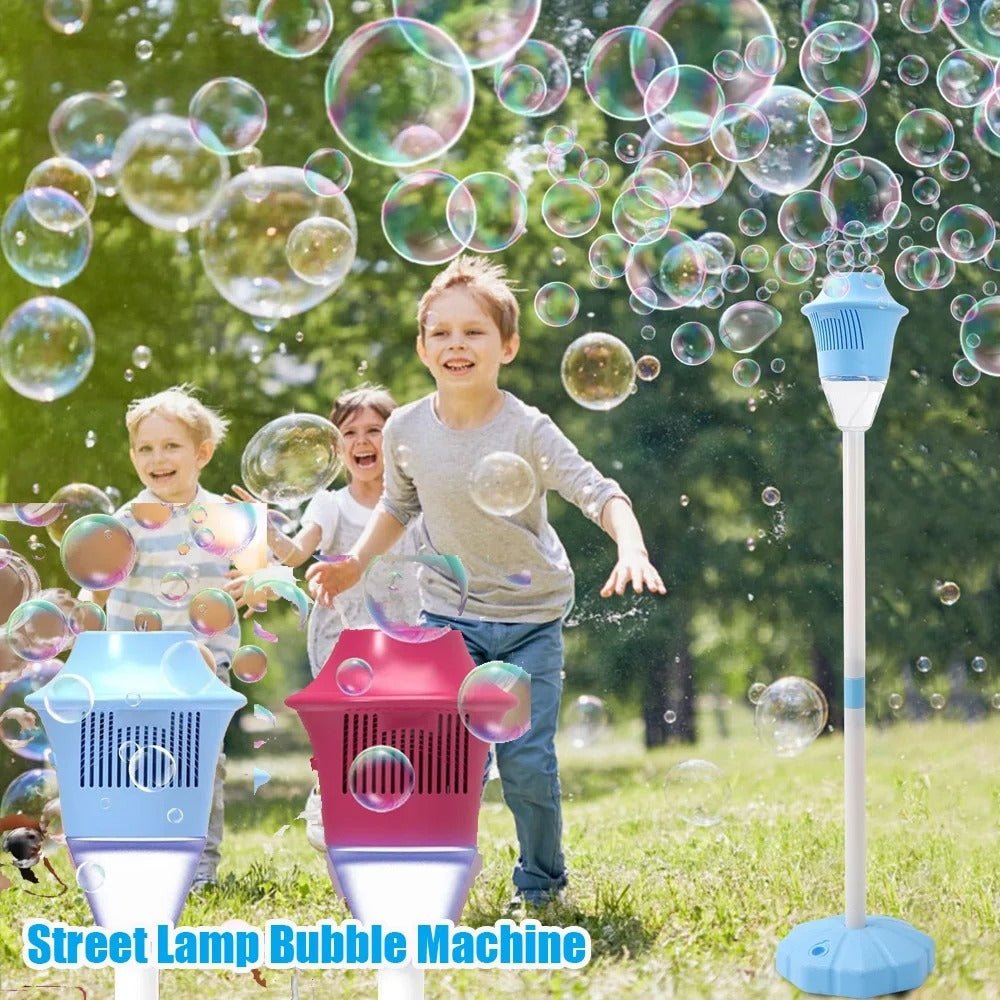 Lamp Soap Bubbles Machine Automatic Bubble Gun Creative Bubble Gun Toys Blower Maker Weeding Birthday Party Games Toys - Jabula & Co