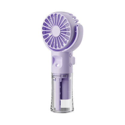 Portable Handheld Spray Fan 4-Speed Water Spray Mist Fan Summer Cooling Artifact USB Charging Summer Supplies Outdoor Mini Fan - Jabula & Co