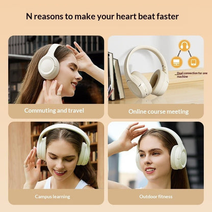 Over-ear Bluetooth Headphones With Active Noise Cancellation And Ultra-long Battery Life - Jabula & Co