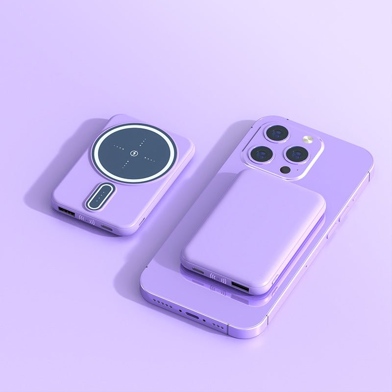 Magnetic Suction Charging Bank Wireless Charging Bank Mobile Power Supply - Jabula & Co