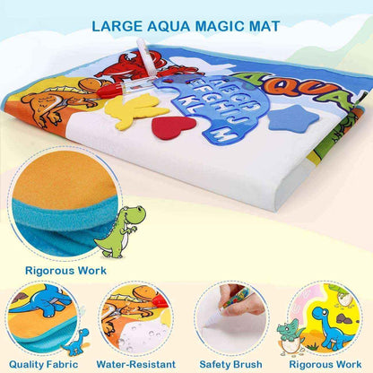 Magic Water Canvas Water Magic Study Carpet