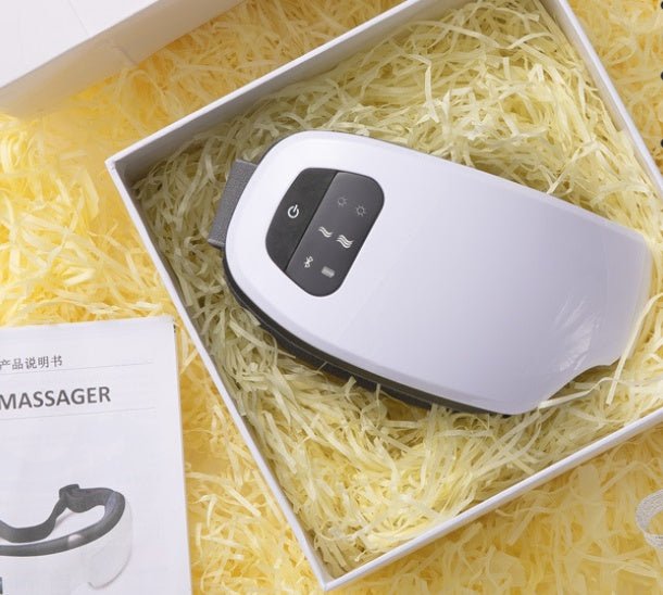 Bluetooth Music Eye Massager Air Pressure Hot Compress Dark Circles Eye Care - Jabula & Co
