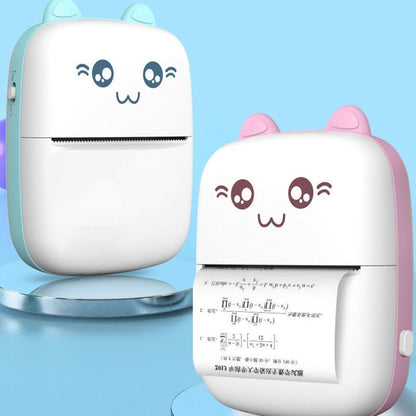 Mini Printer Portable Mini Bluetooth WiFi New Wrong Printer Mobile Phone Photo Title Note Hot Print Pocket Student Error Label Printer - Jabula & Co