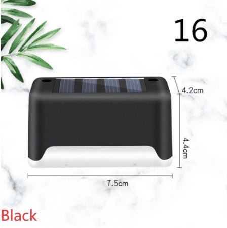 New Upgrade Waterproof LED Solar Fence Lamp Solar Deck Lights Solar Step Light Outdoor For Patio Stairs Garden Pathway Step Yard by Beckett