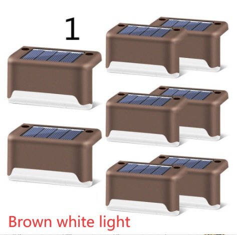 New Upgrade Waterproof LED Solar Fence Lamp Solar Deck Lights Solar Step Light Outdoor For Patio Stairs Garden Pathway Step Yard by Beckett