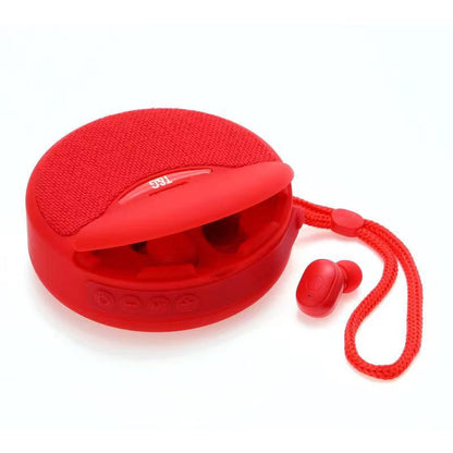 Outdoor Portable Headset Bluetooth Speaker Integrated Wireless 3D Stereo Subwoofer Music Speaker Support TF Card FM Radio - Jabula & Co