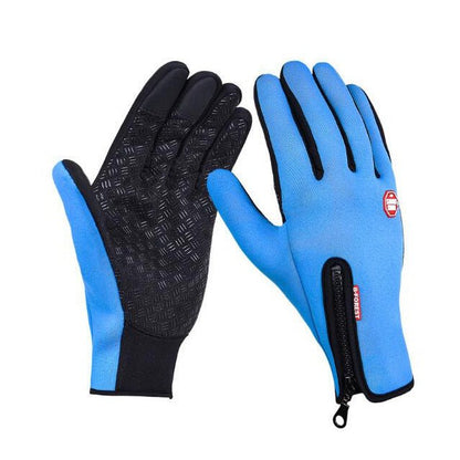 Winter Gloves Touch Screen Riding Motorcycle Sliding Waterproof Sports Gloves With Fleece by Jabula & Co
