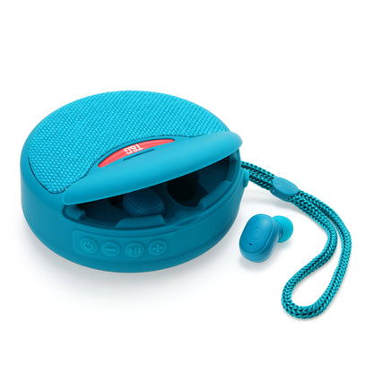 Outdoor Portable Headset Bluetooth Speaker Integrated Wireless 3D Stereo Subwoofer Music Speaker Support TF Card FM Radio - Jabula & Co
