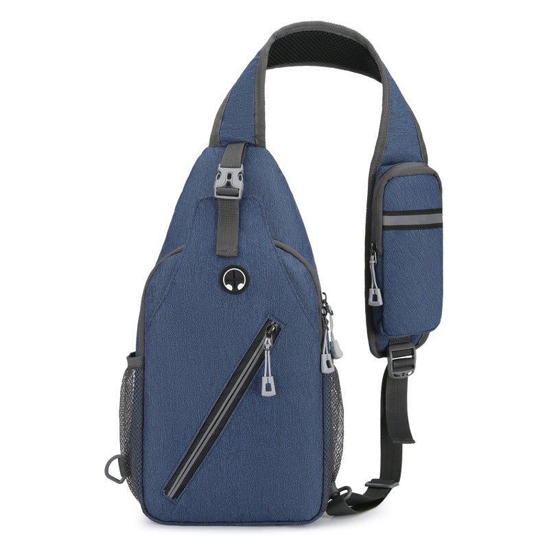New Multifunctional Men's Shoulder Crossbody Bag Male Hard-Wearing Canvas Shoulder Messenger Bags Chest Bag - Jabula & Co